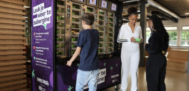 Gezonde snackmuur van TommyTomato en FEBO verovert Zuid-Hollandse scholen