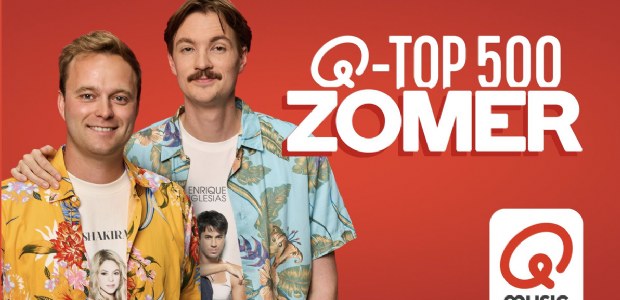 Qmusic brengt je favoriete zomerhits met de Q-top 500 van de Zomer