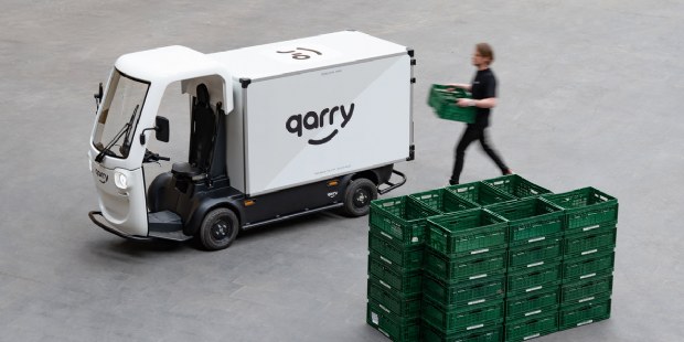 Qarry verovert de stad met logistiek wagentje