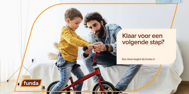 Aangescherpte visuele merkidentiteit funda komt tot leven