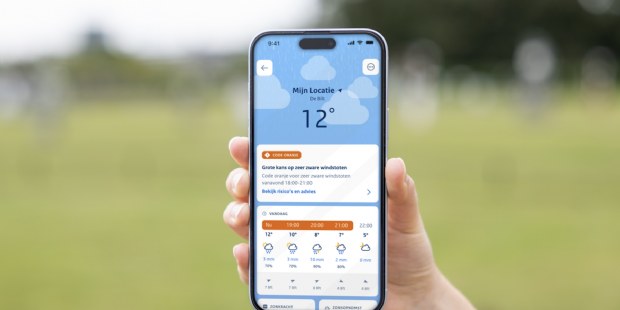 KNMI hoeft weerapp niet aan te passen