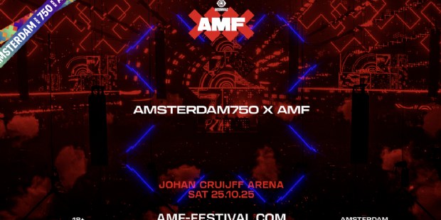 AMF en Amsterdam 750 slaan de handen tijdens Amsterdam Dance Event