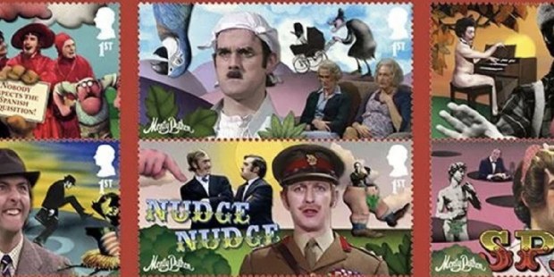 Monty Python op Britse postzegels