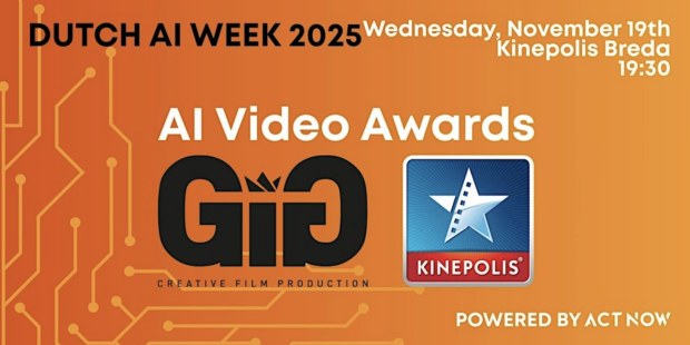 AI maakt zijn entree op de rode loper met de AI Video Awards