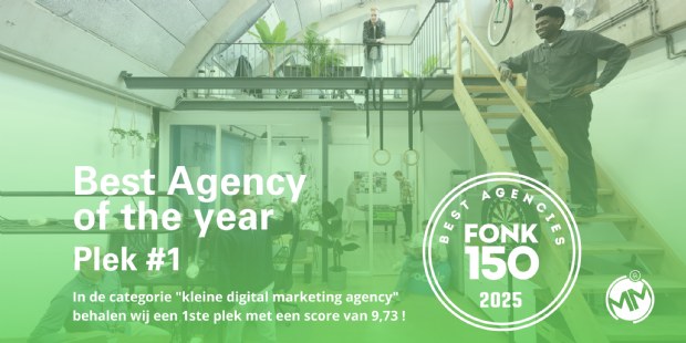MondoMarketing bekroond tot beste online marketing bureau van 2025!