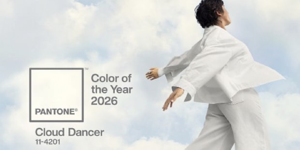 Cloud Dancer Pantone Kleur van het Jaar 2026: rust in een onrustige wereld