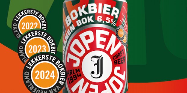 Jopen Bier wint voor 3e jaar op rij de prijs voor lekkerste Bokbier van Nederland